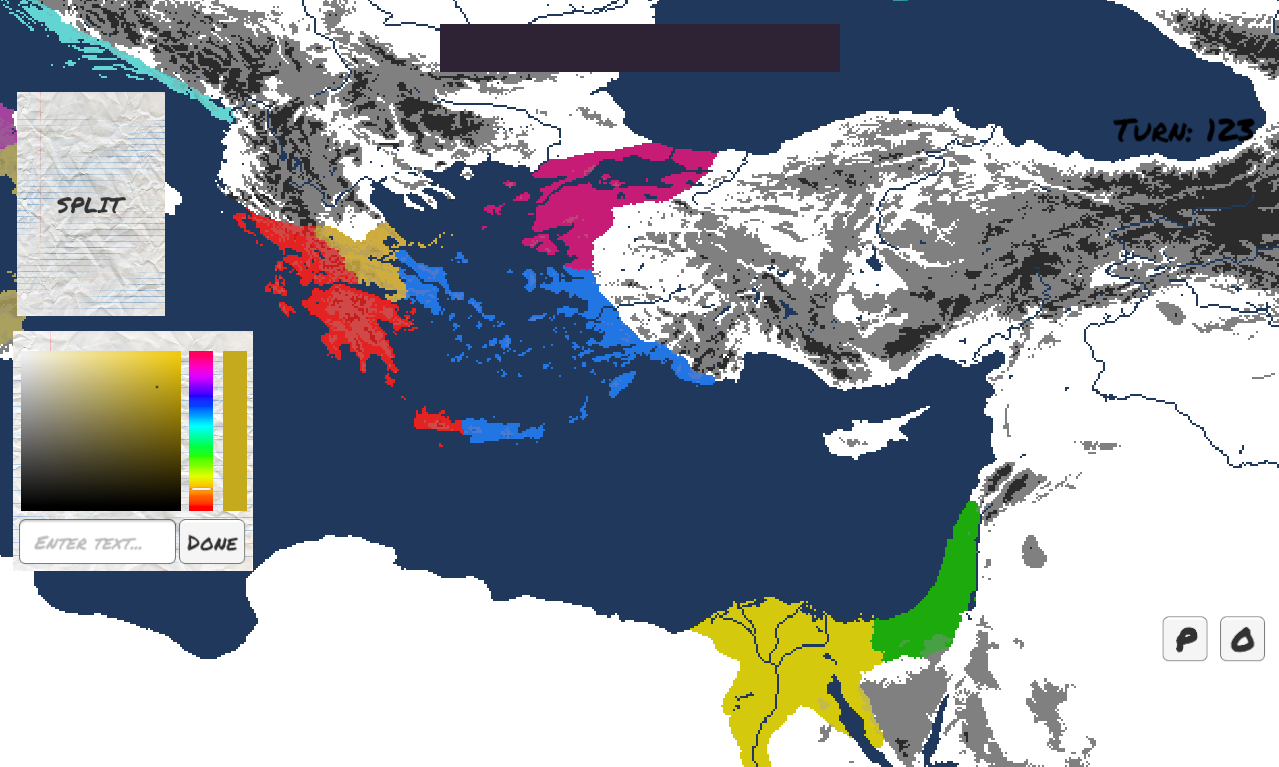 Doodle Empires - Origins System Visualization